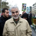 Qassem Soleimani, em fevereiro de 2016, participando da celebração da Revolução Iraniana de 1979.