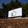 The Facebook "like" sign is seen at Facebook's corporate headquarters campus in Menlo Park, California, on October 23, 2019. (Photo by Josh Edelson / AFP) (Photo by JOSH EDELSON/AFP via Getty Images)
