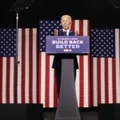 O candidato democrata à presidência, Joe Biden, fala no Chase Center em 14 de julho de 2020, na cidade de Wilmington, Delaware.