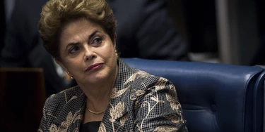 Brasília - A presidenta afastada Dilma Rousseff faz sua defesa diante dos Senadores durante sessão de julgamento do impeachment. ( Marcelo Camargo/Agência Brasil)