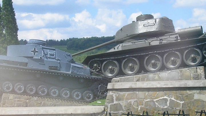 Memorial da segunda guerra mundial na Eslováquia.