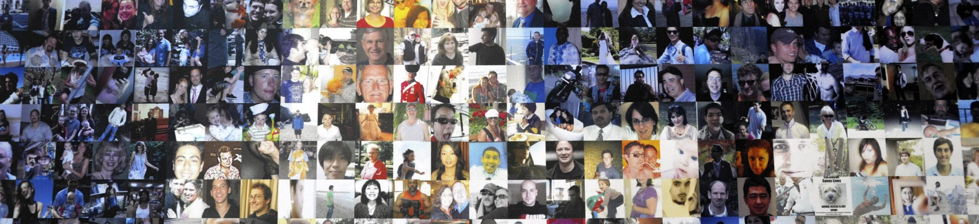 FOREST CITY, NC - APRIL 19:  A collage of profile pictures makes up a wall in the break room at the new Facebook Data Center on April 19, 2012 in Forest City, North Carolina.  The company began construction on the facility in November 2010 and went live today, serving the 845 million Facebook users worldwide.  (Photo by Rainier Ehrhardt/Getty Images)