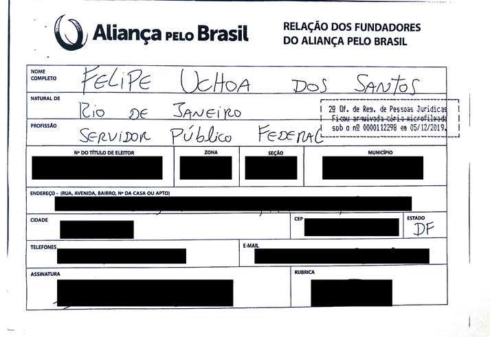 Fundador do Aliança pelo Brasil ganha cargo com poder para esconder informações sobre Bolsonaro