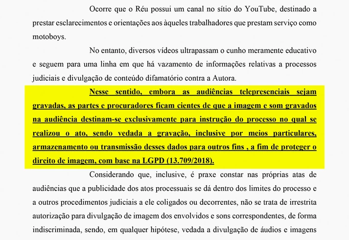 iFood e parceira tentam censurar canal no YouTube de liderança de entregadores