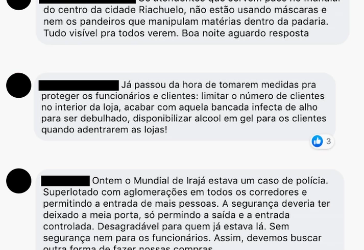 Coronavírus: ‘tem gente que tosse em cima da gente’, conta caixa do supermercado carioca Mundial
