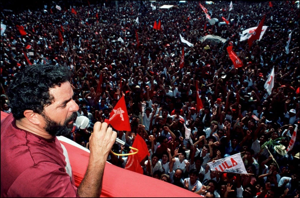 Meeting for presidential elections in Sao Bernardo Do Campo