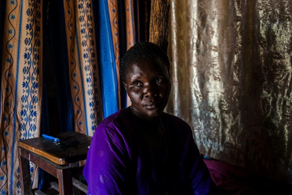 Grace Lakot, who used to receive family planning instruction from Marie Stopes, on March 27, 2018 in Gulu, Uganda.