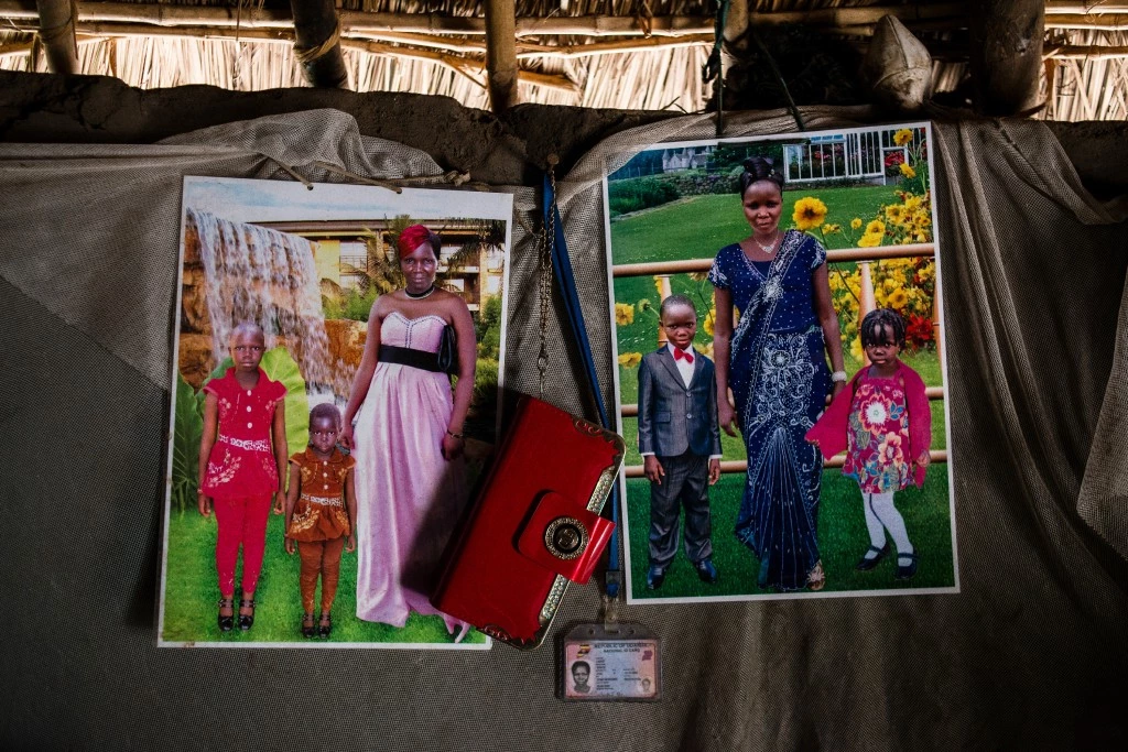 The home of Grace Lakot, who used to receive family planning instruction from Marie Stopes, on March 27, 2018 in Karuma, Uganda.