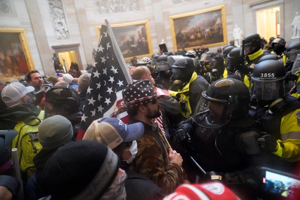 Protesters storm the Capitol