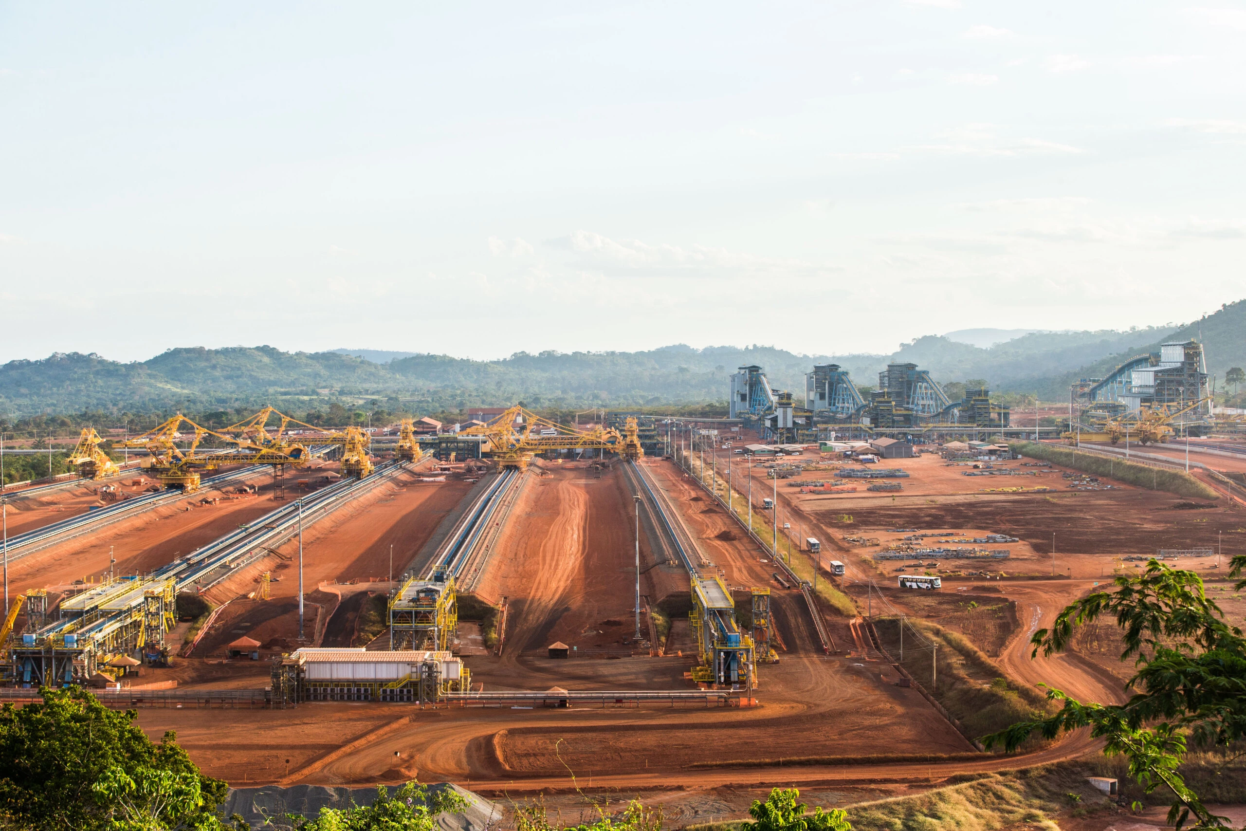 Projeto de mineração de ferro da Vale, Complexo S11D Eliezer Batista, na cidade da Canaã dos Carajás, no sul do Pará.