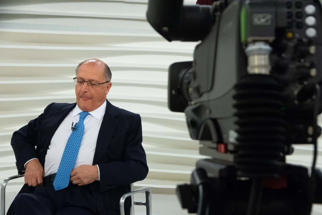 Candidato tucano, Alckmin participou do Roda Viva na segunda, 23 de julho.