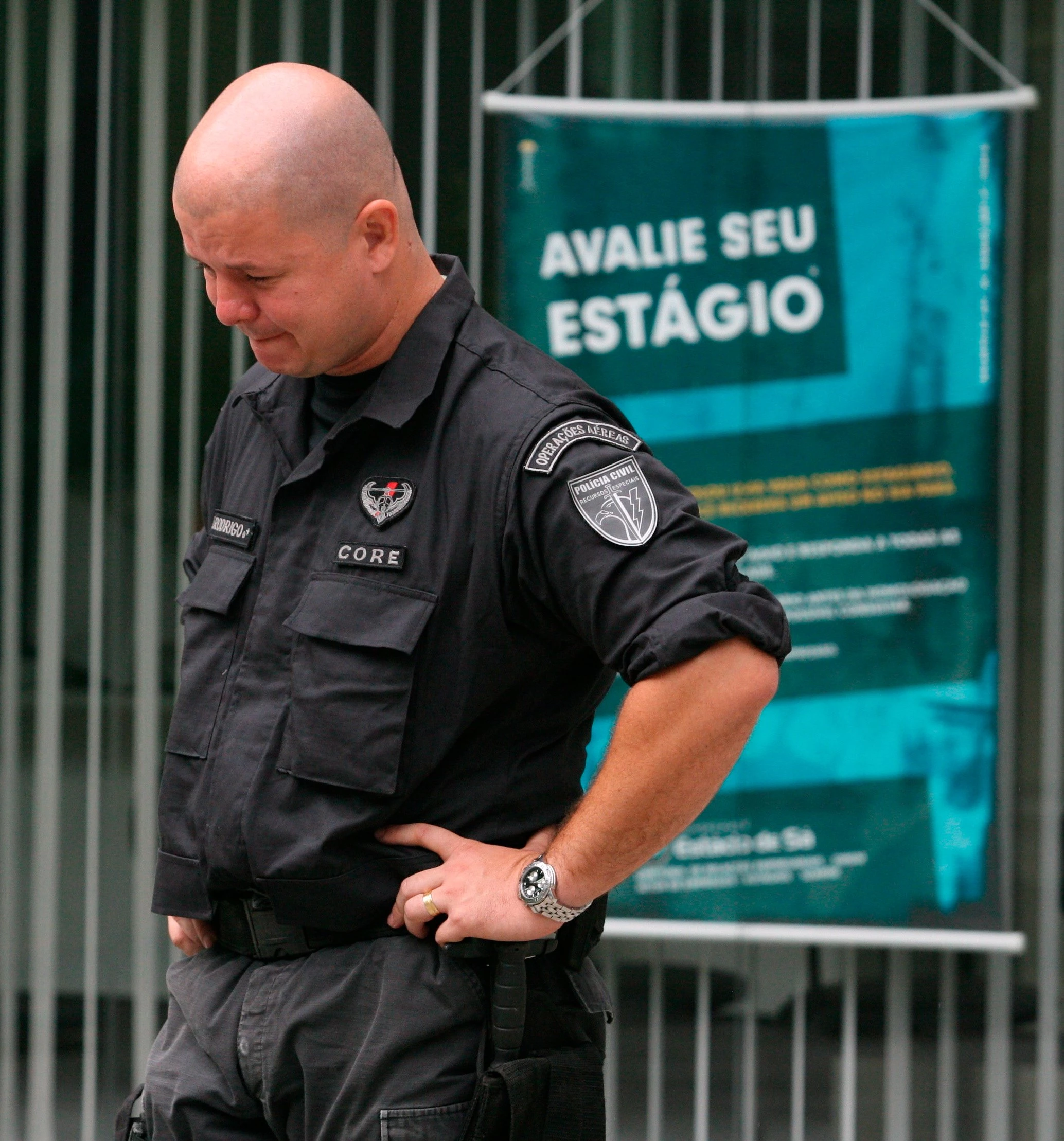 Rodrigo Teixeira de Oliveira, delegado da Core, o "Bope" da Polícia Civil, é um dos sócios da Diamante Segurança e Vigilância Especial