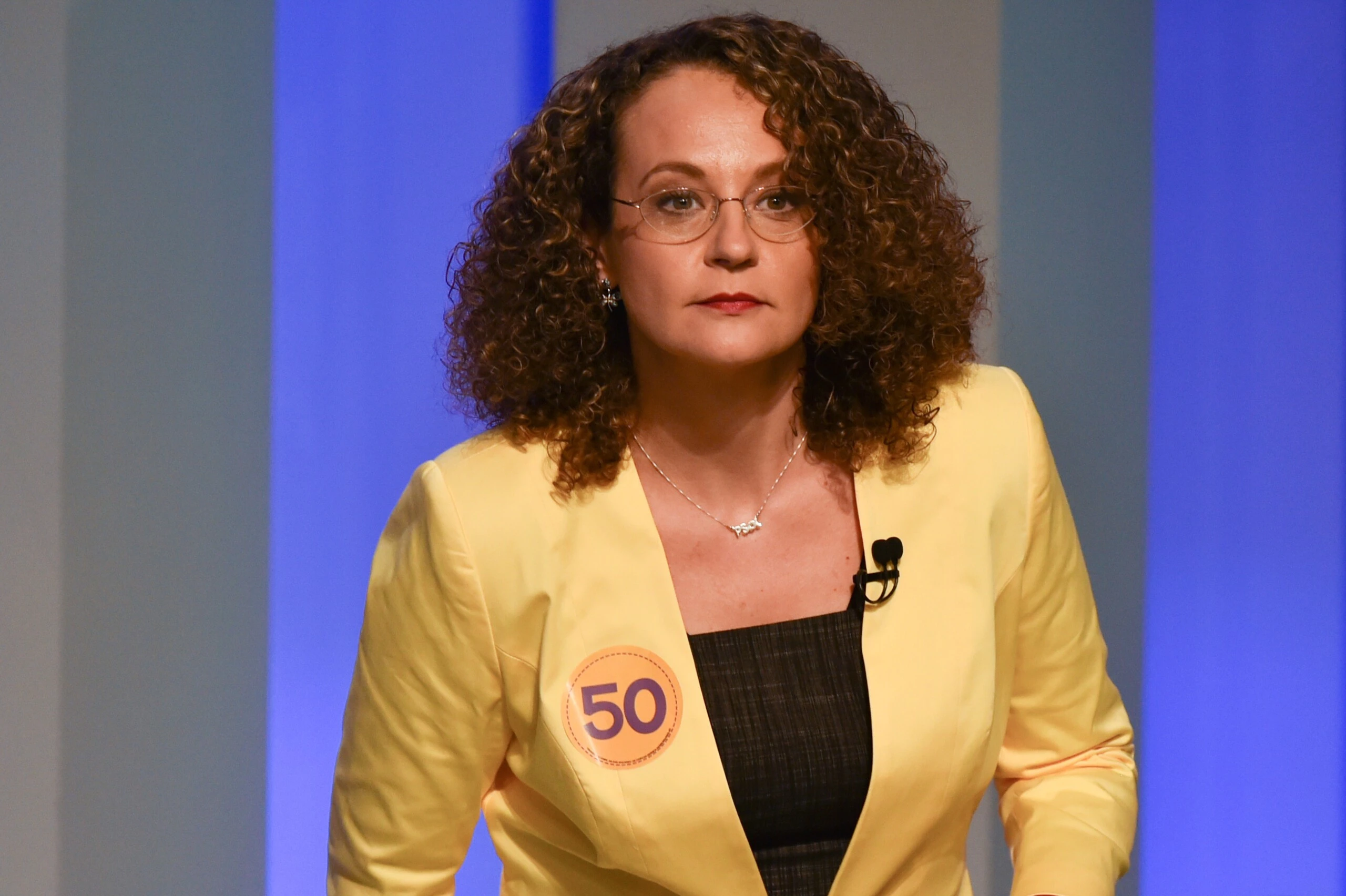 Brazilian presidential candidate for the Socialism and Freedom Party (PSOL) Luciana Genro attends their last TV debate in Rio de Janeiro, Brazil, on October 2, 2014. The general election will be held on October 5, 2014.  AFP PHOTO / YASUYOSHI CHIBA        (Photo credit should read YASUYOSHI CHIBA/AFP/Getty Images)