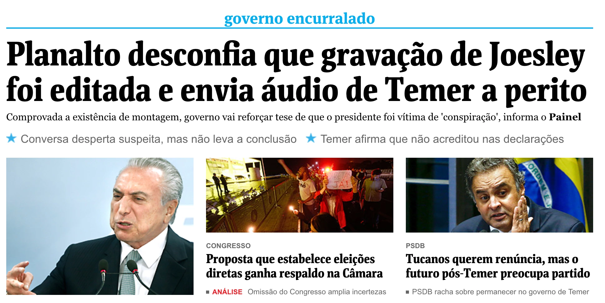 Temer e aliados colecionam frases polêmicas durante a semana; veja, Política