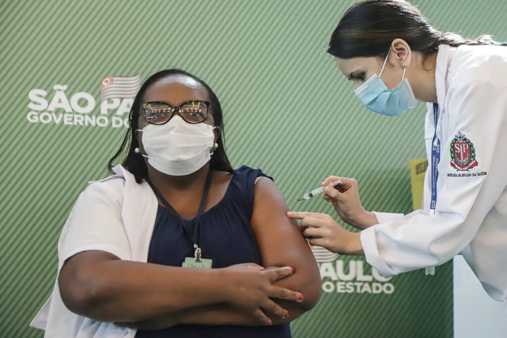 BRAZIL-SAO PAULO-COVID-19-VACCINE