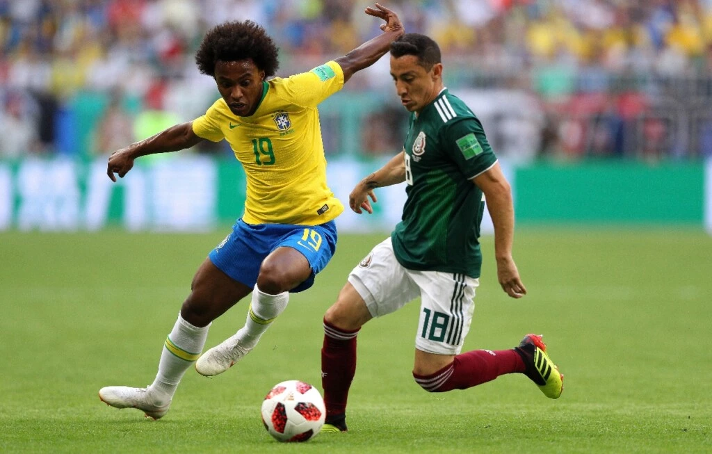 Willian fez seu primeiro jogaço na Rússia nesta segunda-feira.