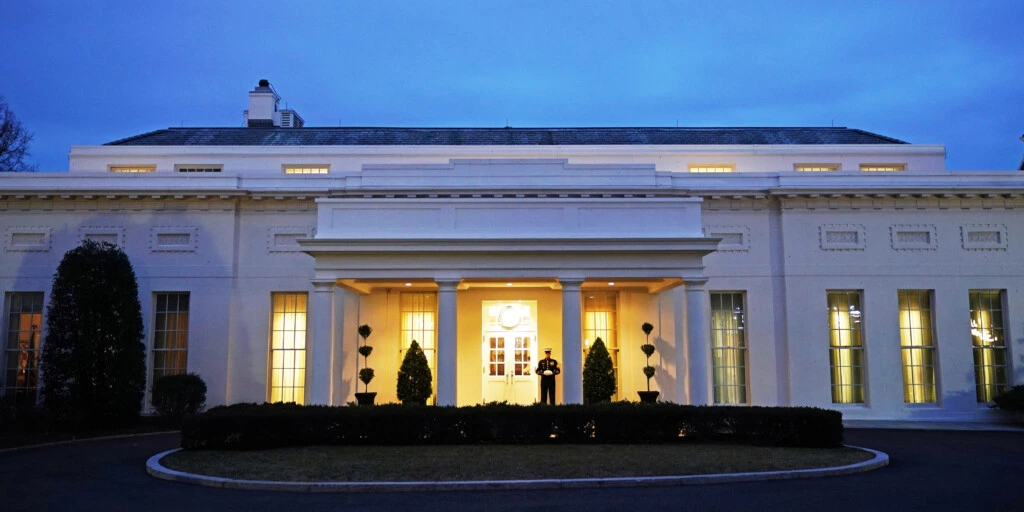 A ala oeste da Casa Branca, em Washington, no dia 1º de fevereiro de 2018.