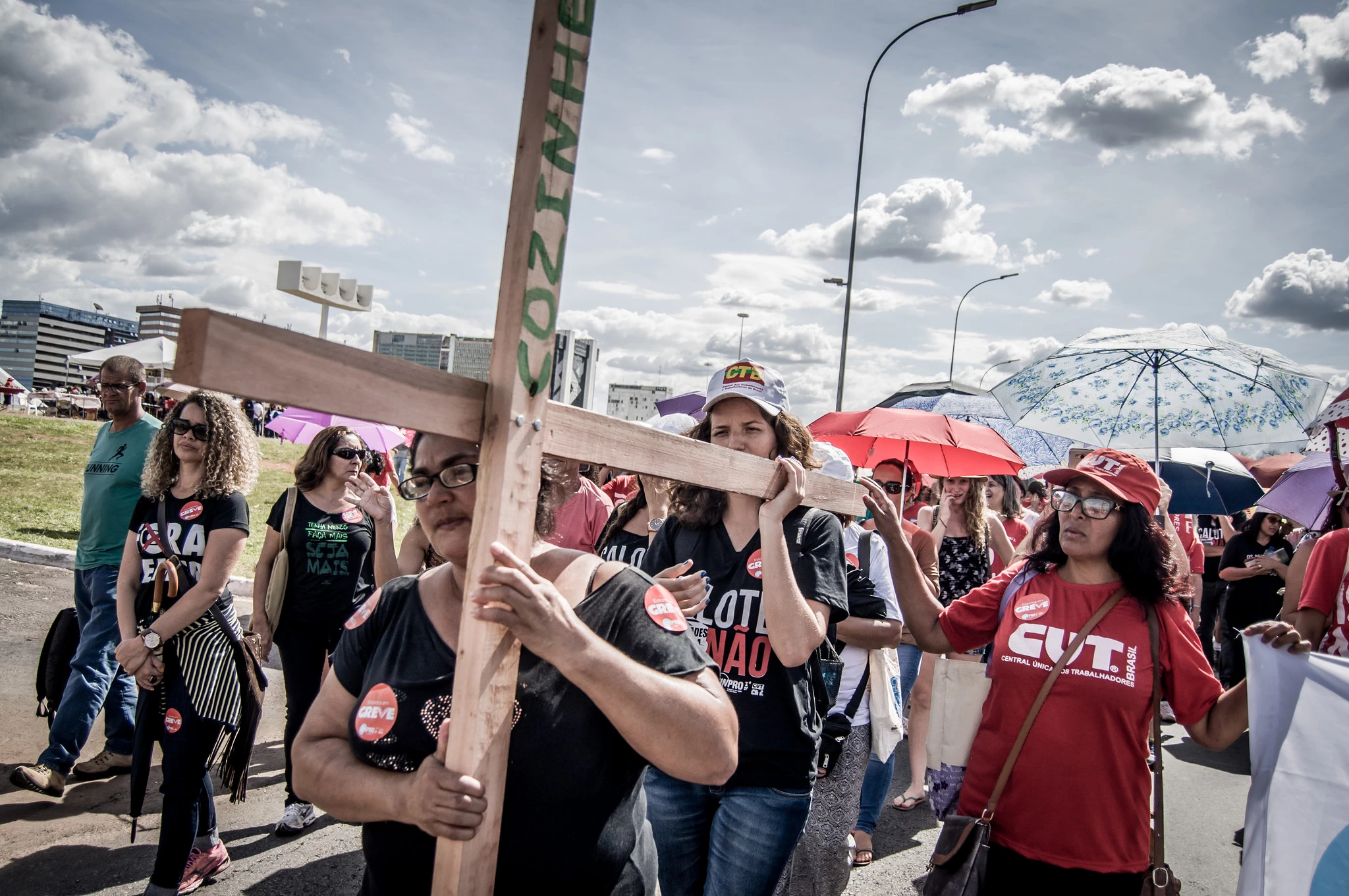 manifestação reforma trabalhista