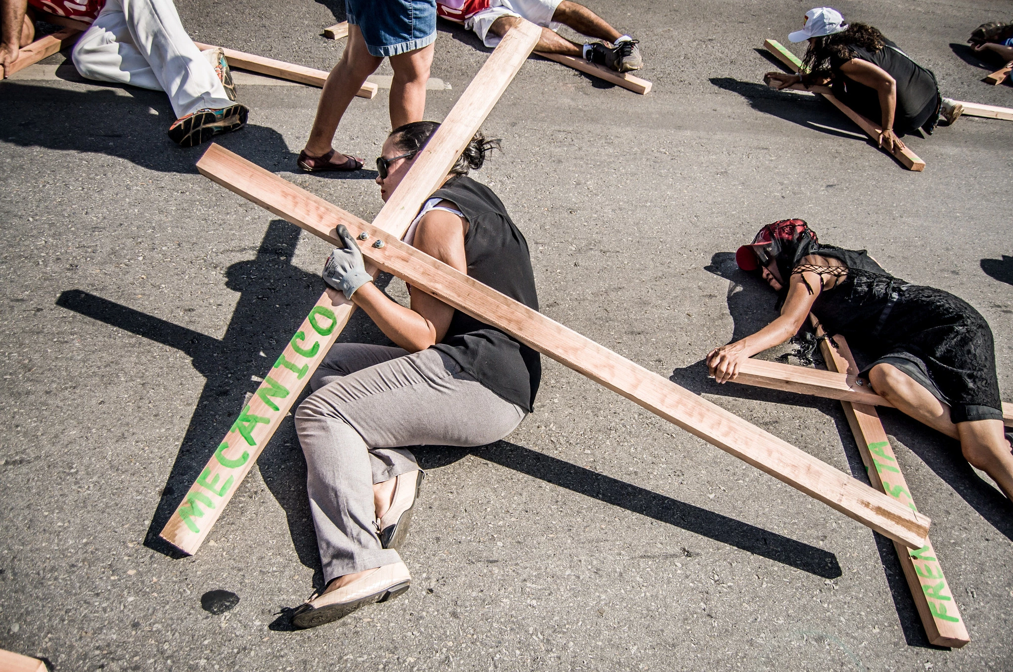 manifestação reforma trabalhista