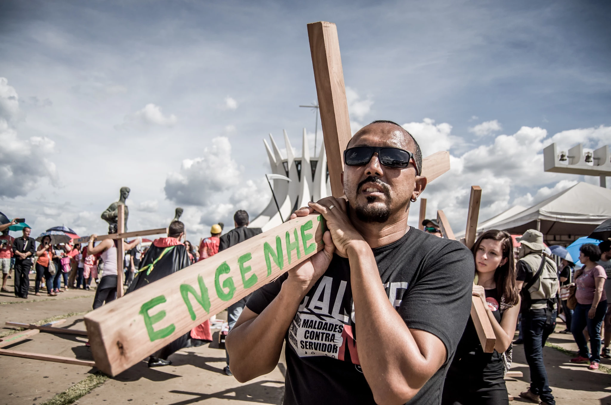 manifestação reforma trabalhista