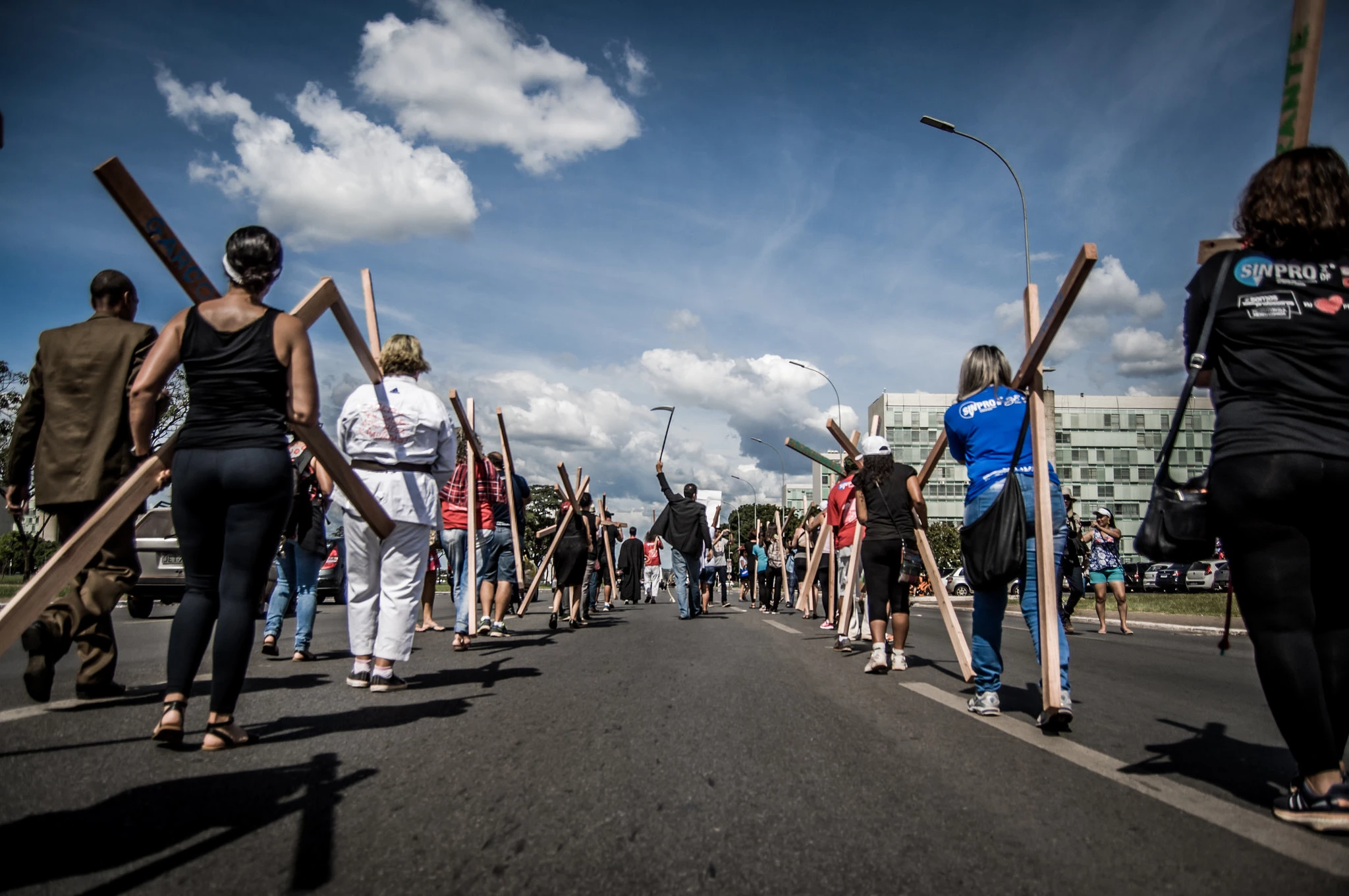 manifestação reforma trabalhista