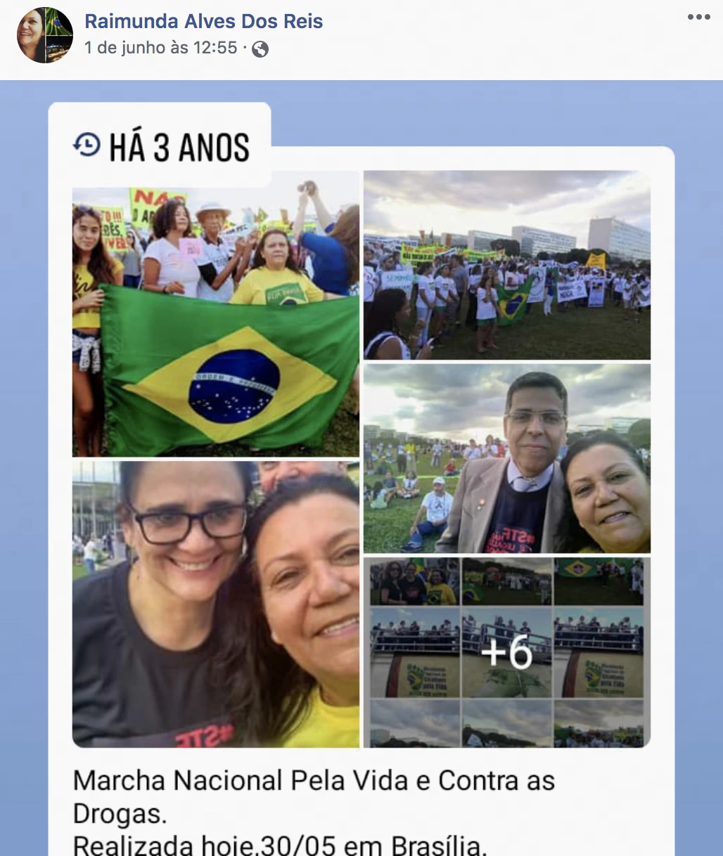 Fotos postadas nas redes sociais de Reis ao longo dos últimos três anos mostram a proximidade entre ela e a ministra que lhe deu um cargo para o qual não tem qualificação. 