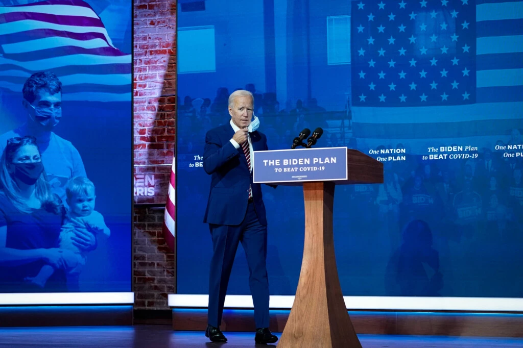 Joe Biden Delivers Remarks On Coronavirus In Delaware