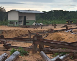 Guarita depredada expõe o clima tenso em Formosa do Rio Preto