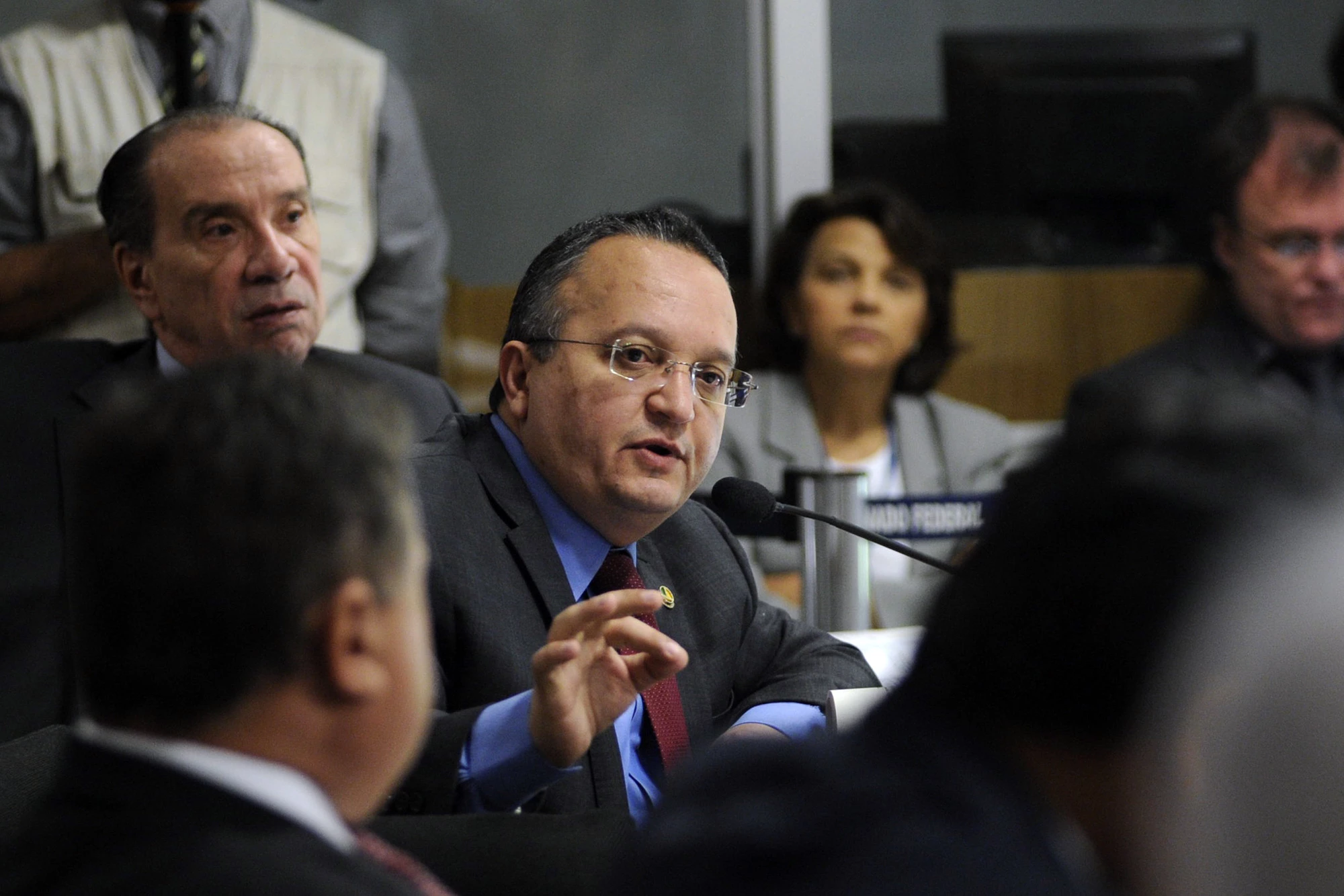 O pedetista Pedro Taques, governador do Mato Grosso.