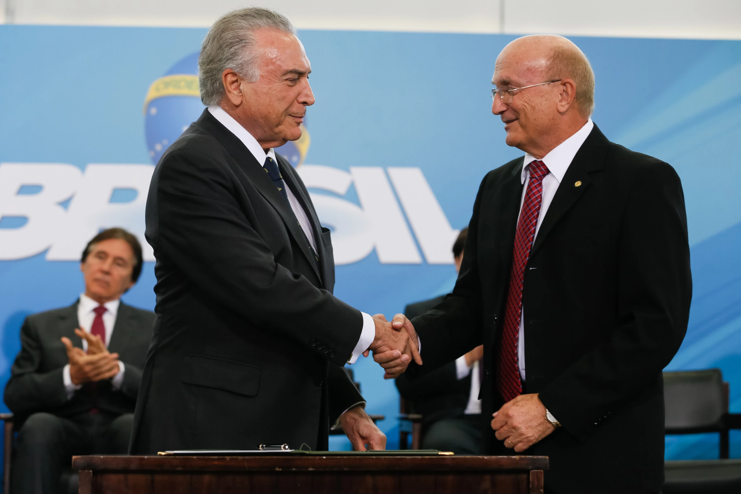 (Brasília - DF, 07/03/2017) Cerimônia de Posse dos Ministros da Justiça e Segurança Pública, Osmar Serraglio, e das Relações Exteriores, Aloysio Nunes Ferreira.Fotos: Beto Barata/PR