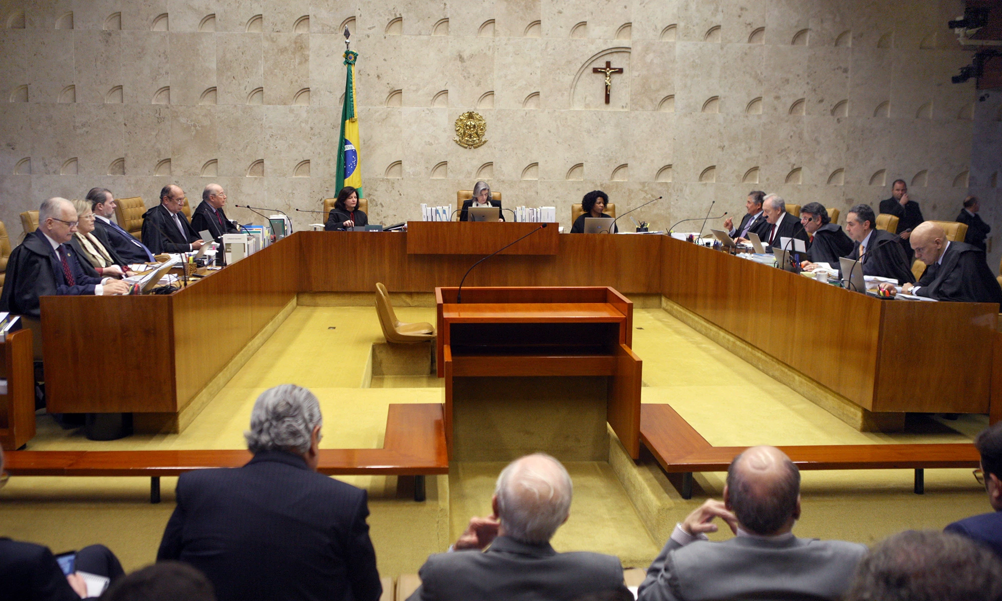 Sessão do Supremo Tribunal Federal realizada no dia 22 de março