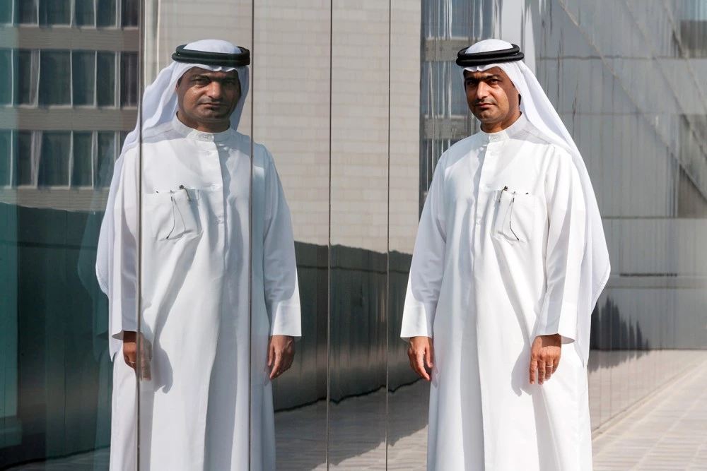 Ahmed Mansoor, a Dubai-based blogger and activist, poses for a photograph in Dubai, United Arab Emirates on September 25, 2012.