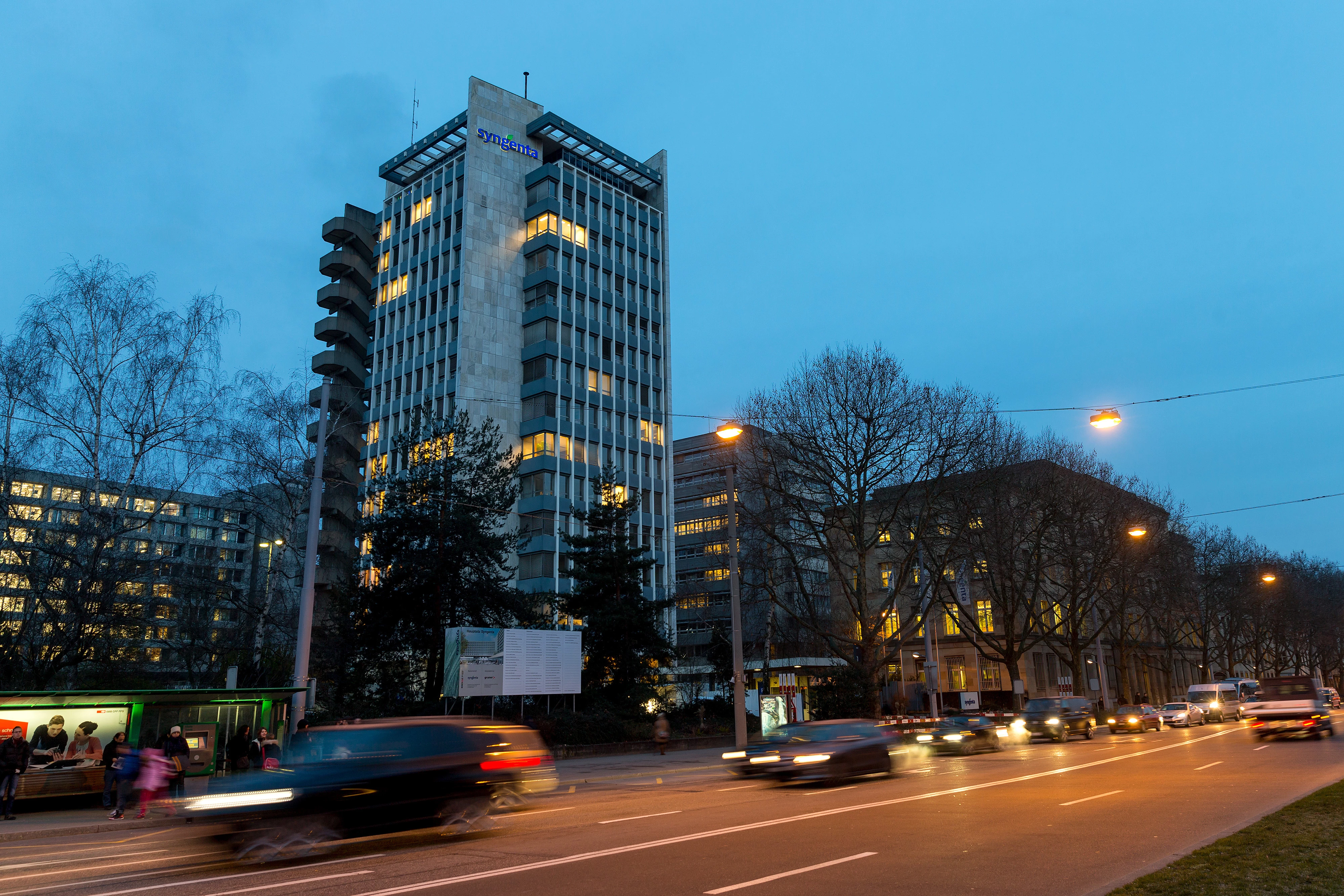 Sede da Syngenta AG em Basileia, Suíça, em 4 de fevereiro de 2015.