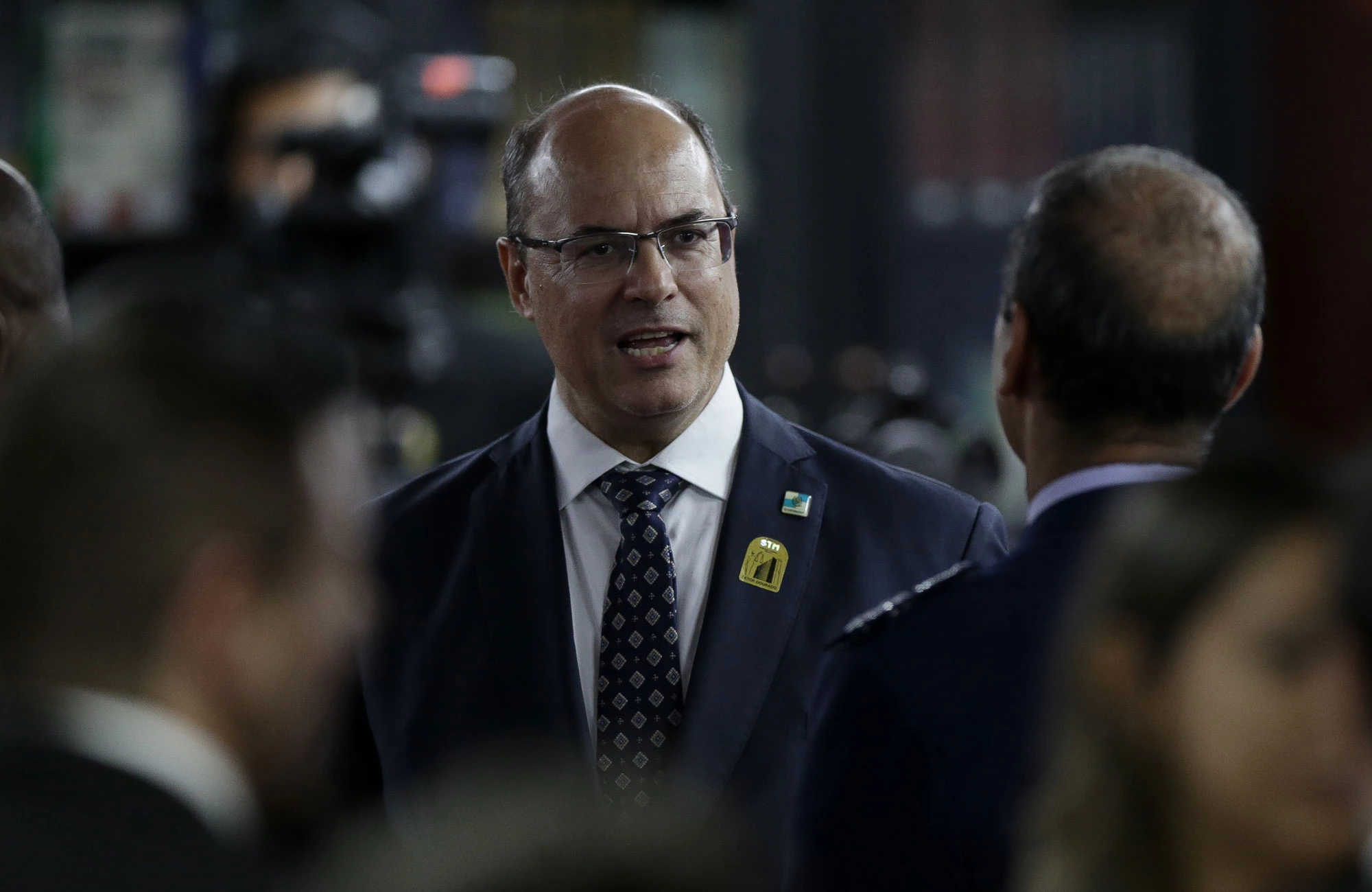 *ARQUIVO* BRASÍLIA, DF, 19.03.2019 - O governador do Rio de Janeiro, Wilson Witze. (Foto: Pedro Ladeira/Folhapress)