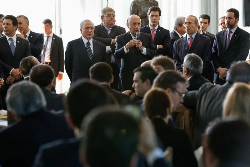 Brasília - Presidente Michel Temer, discute reforma da previdência durante café da manhã, com deputados e senadores da base aliada ( Marcos Corrêa/PR)