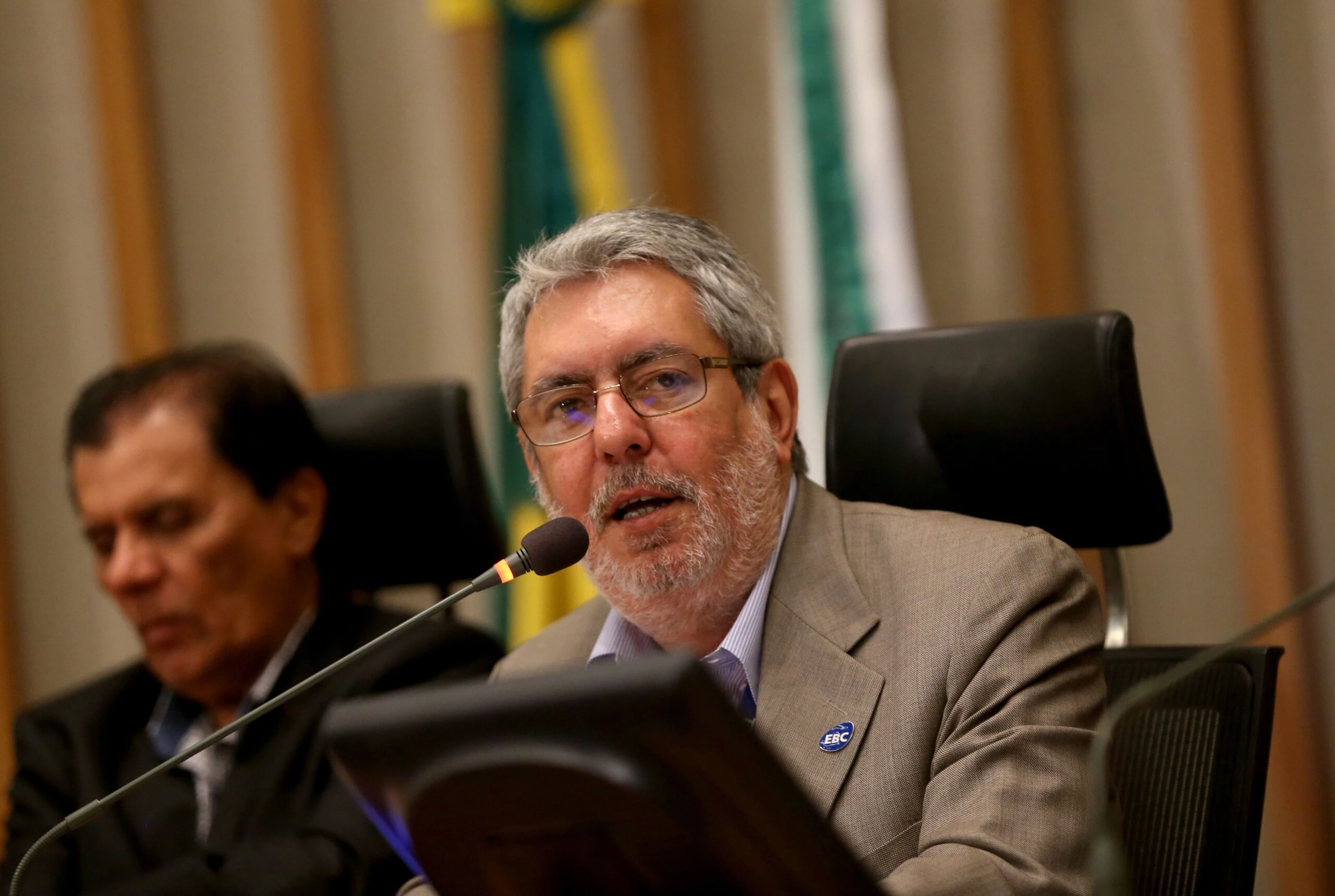 Brasília - Ricardo Melo, o presidente da EBC participa de sessão solene em homenagem aos 40 anos da Rádio Nacional FM (Wilson Dias/Agência Brasil)