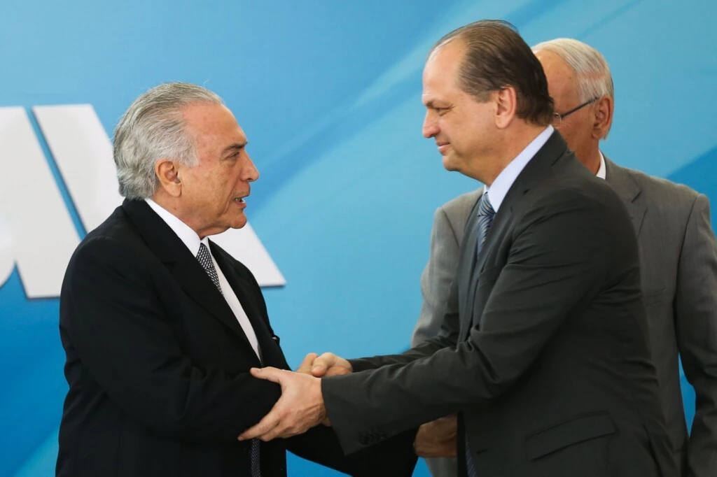 O ministro da Saúde, Ricardo Barros e o presidente da República, Michel Temer anunciam, no Palácio do Planalto, ações de gestão na saúde pública (Antonio Cruz/Agência Brasil)