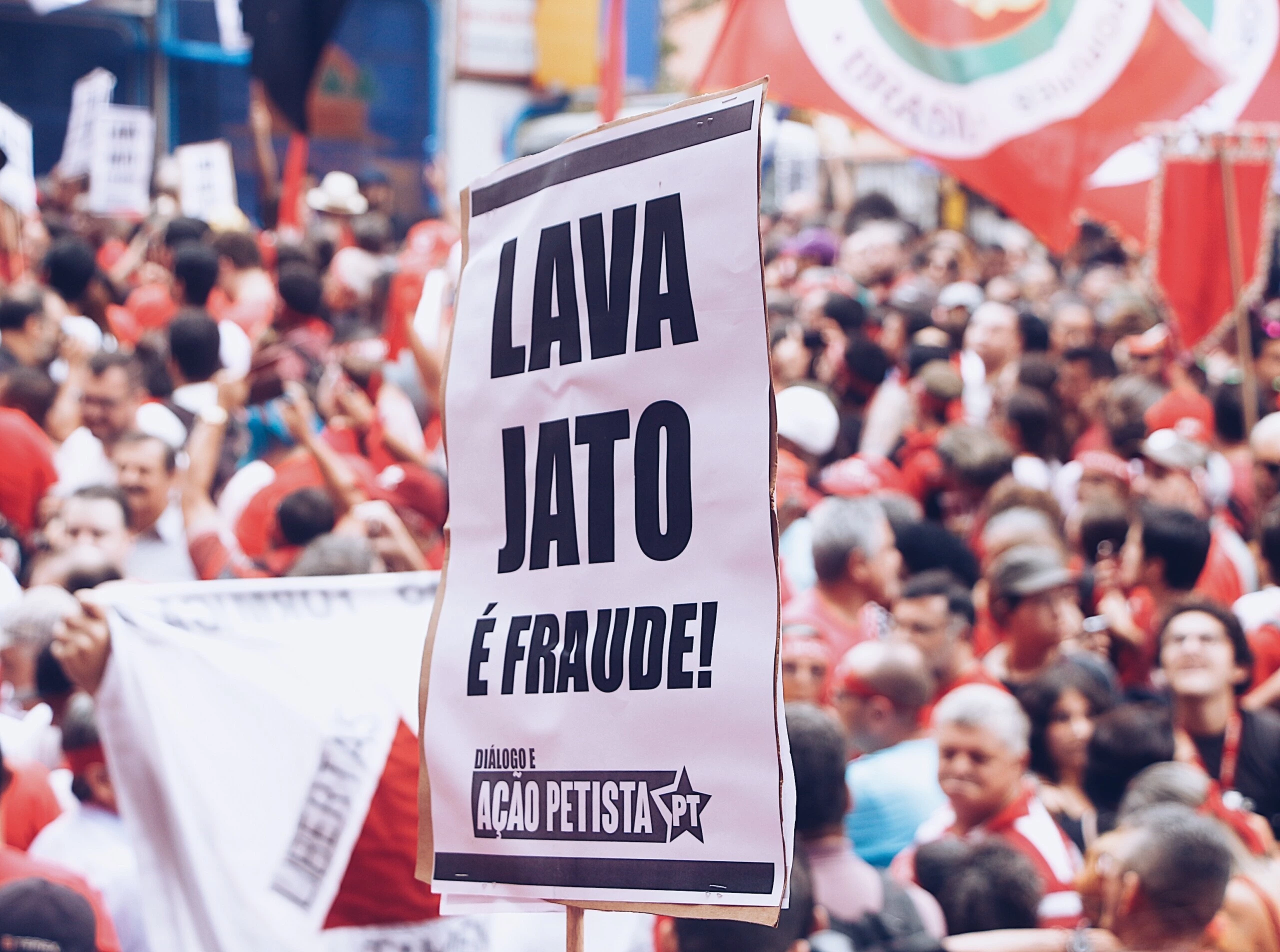 Recepção do ex-presidente Lula no Sindicato dos Metalúrgicos do ABC neste sábado, dia 9, em São Bernardo.