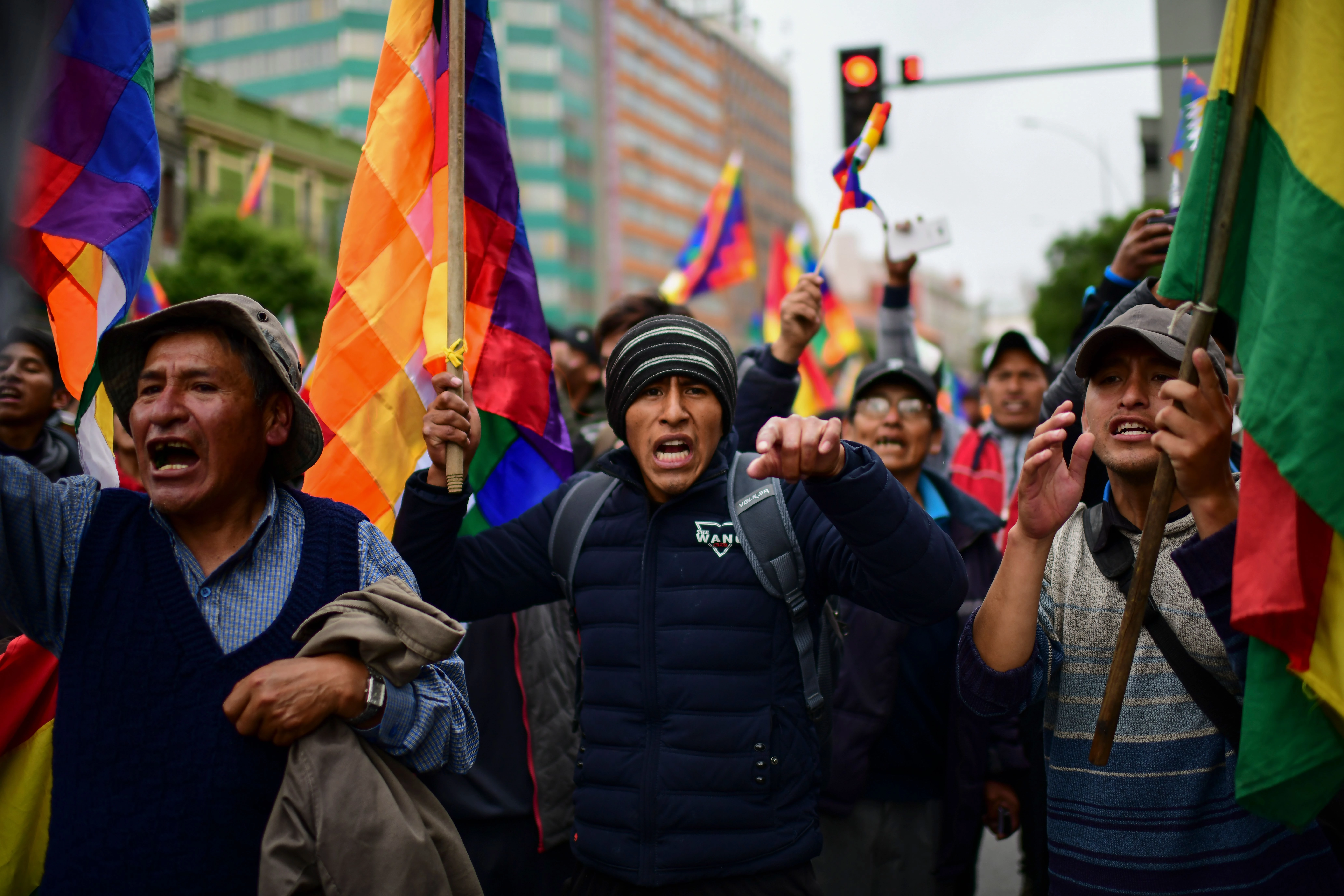 BOLIVIA-CRISIS-MORALES-RESIGNATION-PROTEST