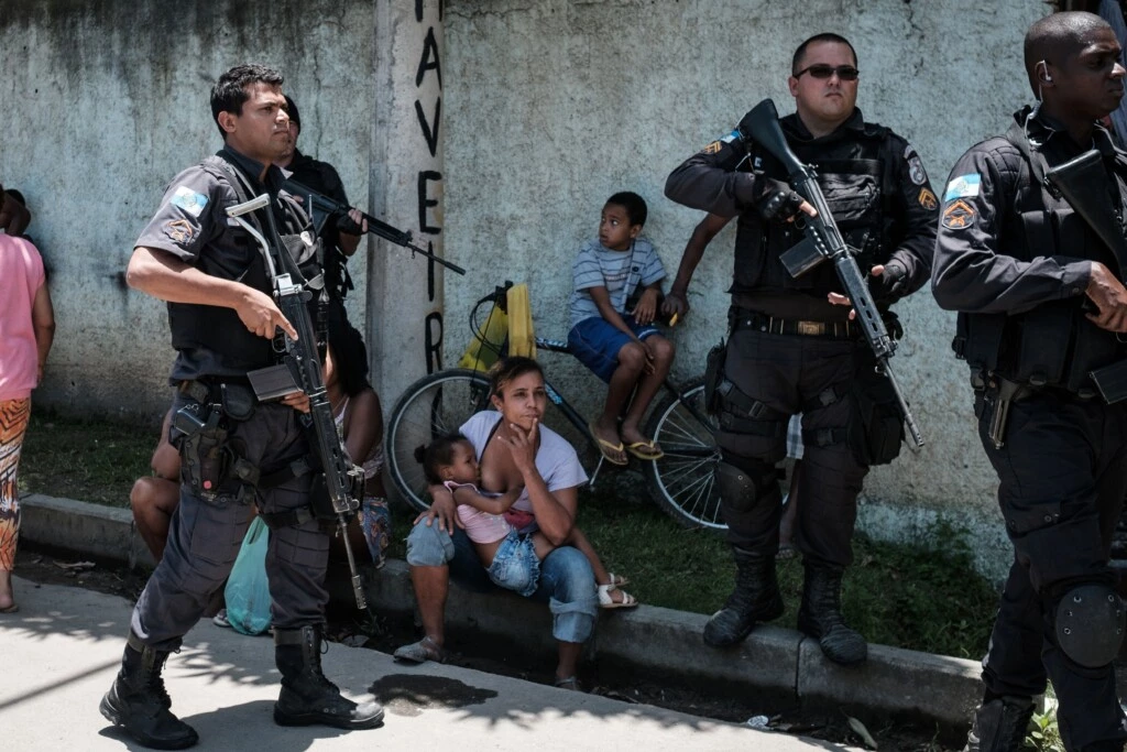 BRAZIL-FAVELA-POLICE-OPERATION