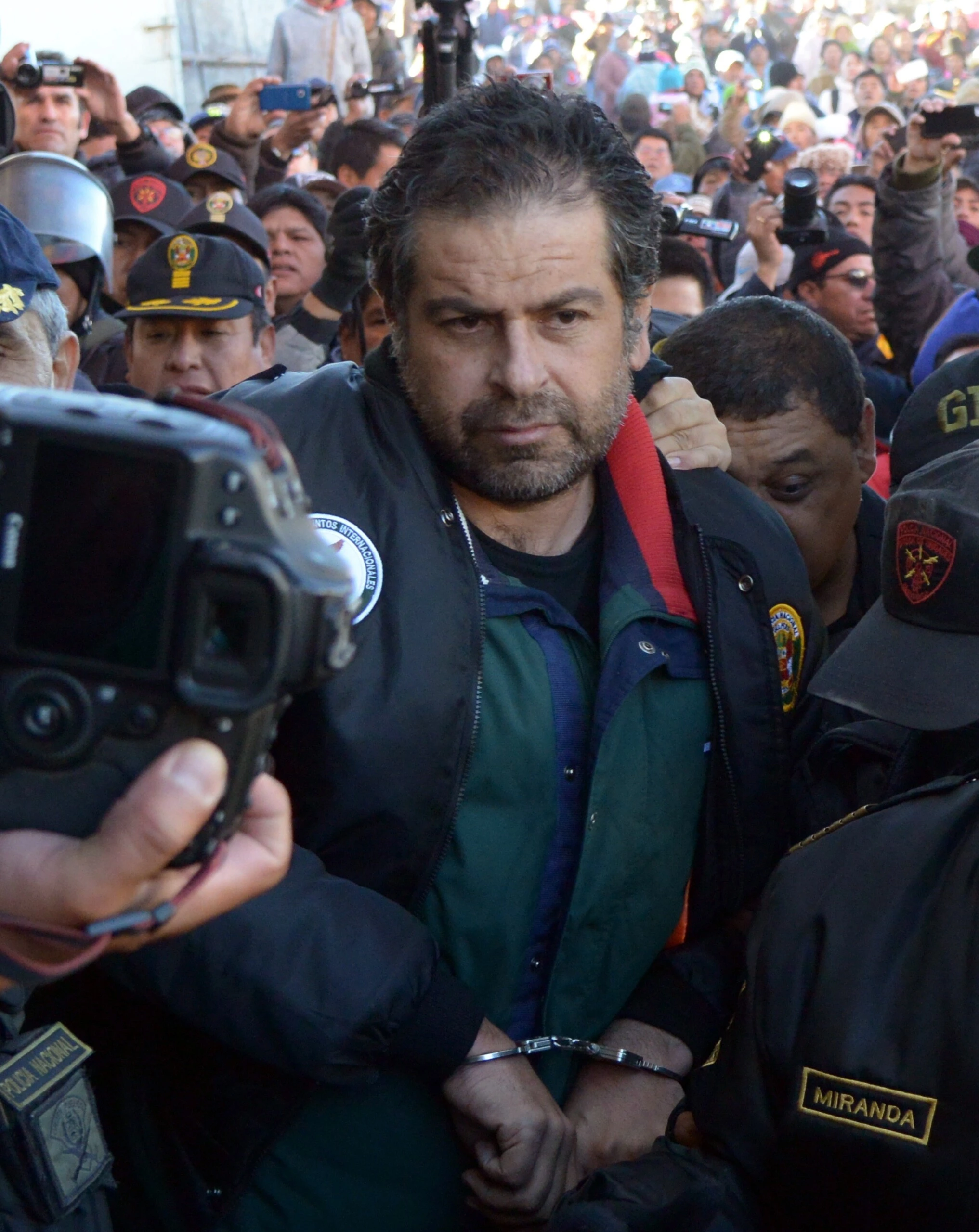 Maio de 2015: Belaunde é extraditado da Bolívia após passar dias foragido.