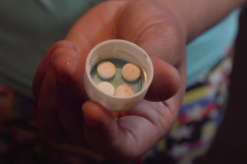 Pílulas de Cytotec, medicamento perigoso usado em abortos caseiros.