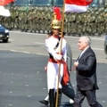 Presidente Michel Temer participa de cerimônia em homenagem ao Dia do Exército, em 19 de abril de 2017. 