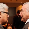 Presidente Michel Temer durante comemoração dos 50 anos de Jornalismo de Ricardo Noblat, no dia 7 de março em Brasília, DF.