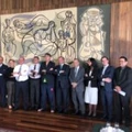 Presidente Jair Messias Bolsonaro e equipe se reúnem para discutir a reforma da previdência.