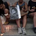 People light candles during a demonstration against the murder of councilwoman and activist Marielle Franco, in front of Rio de Janeiro's Legislative House on March 16, 2018. Brazilians mourned for second consecutive day a Rio de Janeiro councilwoman, black rights activist and outspoken critic of police brutality who was shot in an assassination-style killing on March 14. / AFP PHOTO / Mauro Pimentel (Photo credit should read MAURO PIMENTEL/AFP/Getty Images)