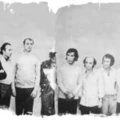 Lelio Paolo Gigante (terceiro da esquerda para direita) preso no Brasil em 1972 junto com o mafioso italiano Tommaso Buscetta (ao centro).