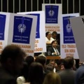 26/04/2017- Brasília- DF, Brasil- Deputados de partidos de oposição ao governo tentam adiar a votação em plenário do projeto de lei (6787/16), que trata da reforma trabalhista Foto: Antonio Cruz/Agência Brasil