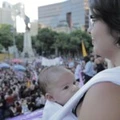 Mulheres marcham contra a PEC que proíbe aborto