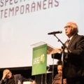 Sociólogo Miguel Castells participa de seminário no Rio de Janeiro, no dia 6 de dezembro de 2017.